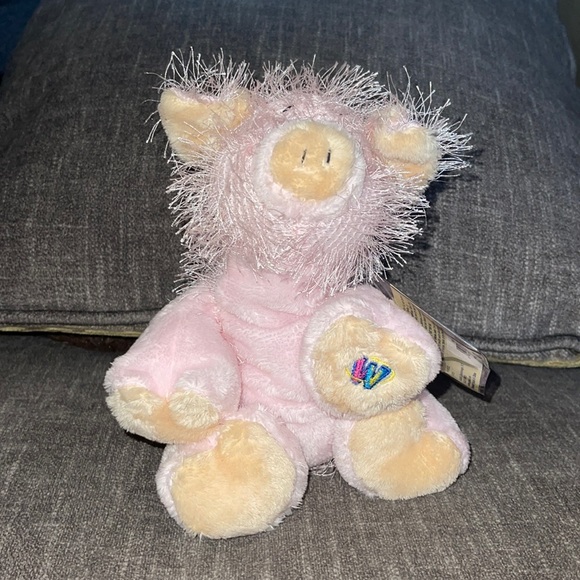 WEBKINZ Ganz RETIRED PIG PINK HM002 Hang & But Tag No Code plush stuffed animal - Picture 4 of 14